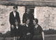 Sutherland Family outside Smithy Cottage, Ulbster